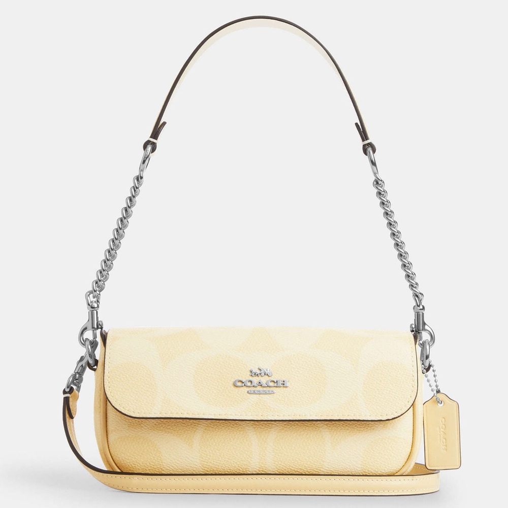 Sold ❌Hailey Flap Bag In Signature Canvas
